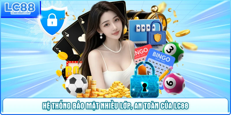 Hệ thống bảo mật nhiều lớp, an toàn của LC88